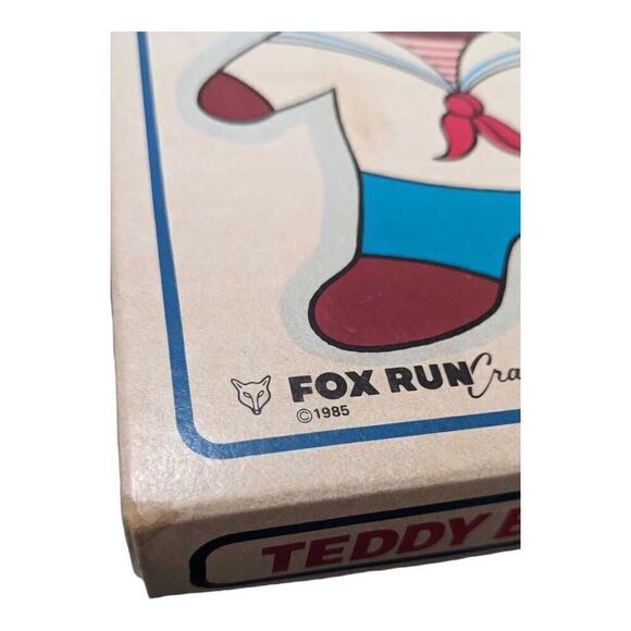 Teddy Bear Metal Cookie Cutter 19cm Boxed By Fox Run‎ Vintage Retro Made In USA - Picture 3 of 4